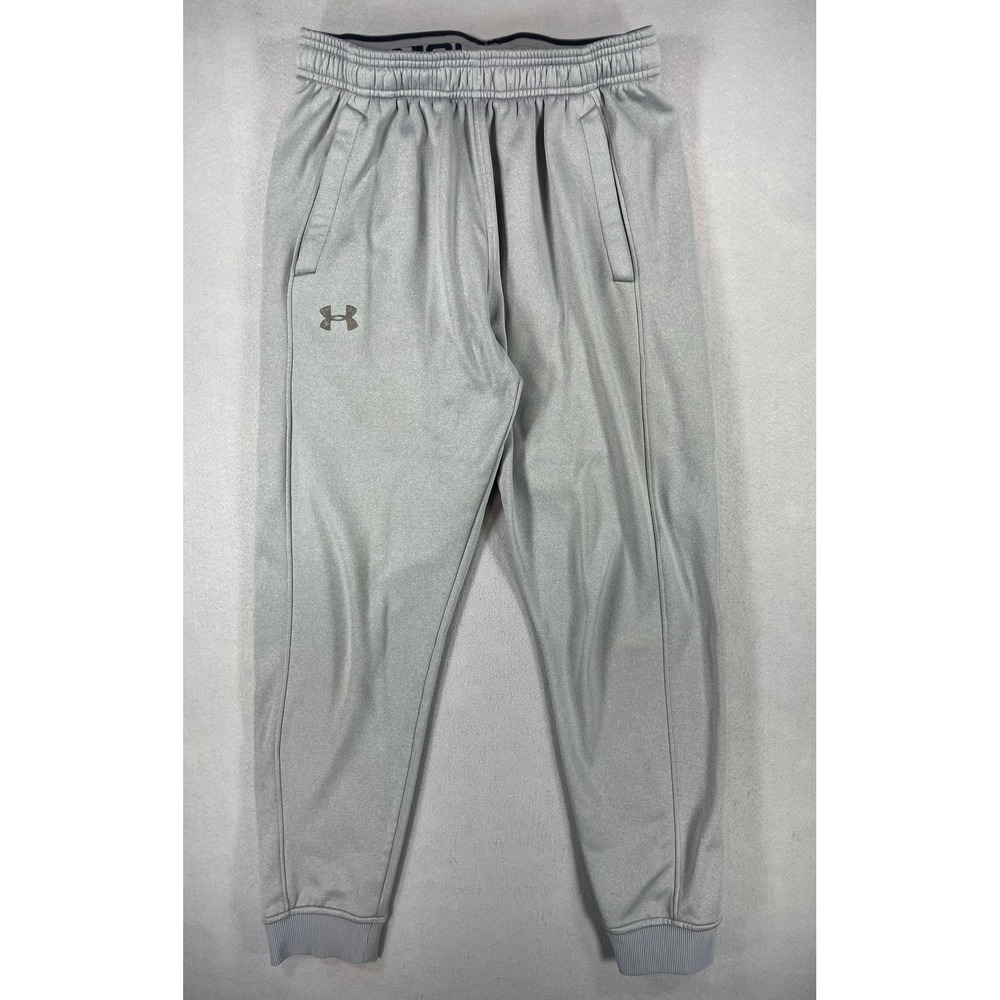Under Armour Mens Joggers ColdGear Gray Solid Small